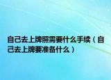自己去上牌照需要什么手续（自己去上牌要准备什么）