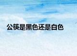 公筷是黑色还是白色