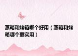 蒸箱和烤箱哪个好用（蒸箱和烤箱哪个更实用）
