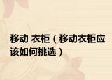 移动 衣柜（移动衣柜应该如何挑选）