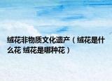 绒花非物质文化遗产（绒花是什么花 绒花是哪种花）