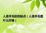 人造羊毛的优缺点（人造羊毛是什么纤维）