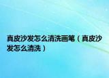 真皮沙发怎么清洗画笔（真皮沙发怎么清洗）