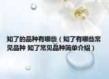 知了的品种有哪些（知了有哪些常见品种 知了常见品种简单介绍）