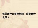 盐菜是什么菜腌制的（盐菜是什么菜）