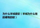 为什么羊绒柔软（羊绒为什么有的硬有的软）
