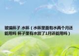 玻璃杯子 水杯（水杯里面有水两个月还能用吗 杯子里有水放了1月还能用吗）