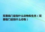 双喜临门是指什么动物和生肖（双喜临门是指什么动物）