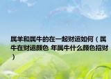 属羊和属牛的在一起财运如何（属牛在财运颜色 年属牛什么颜色招财）