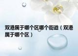 双港属于哪个区哪个街道（双港属于哪个区）