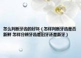 怎么判断牙齿的好坏（怎样判断牙齿是否新鲜 怎样分辨牙齿是旧牙还是新牙）