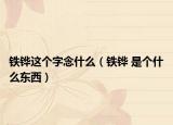 铁铧这个字念什么（铁铧 是个什么东西）