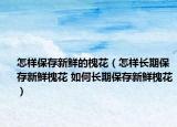 怎样保存新鲜的槐花（怎样长期保存新鲜槐花 如何长期保存新鲜槐花）