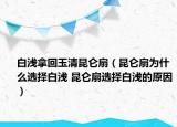 白浅拿回玉清昆仑扇（昆仑扇为什么选择白浅 昆仑扇选择白浅的原因）