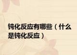 钝化反应有哪些（什么是钝化反应）