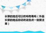长芽的地瓜可以吃吗有毒吗（外面长芽的地瓜你还吃这些点一定要注意）