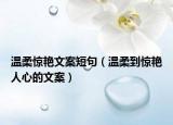 温柔惊艳文案短句（温柔到惊艳人心的文案）