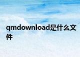 qmdownload是什么文件