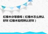 红橡木分等级吗（红橡木怎么辨认好坏 红橡木如何辨认好坏）