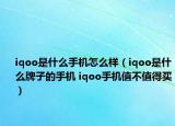 iqoo是什么手机怎么样（iqoo是什么牌子的手机 iqoo手机值不值得买）