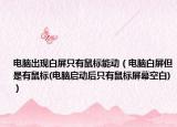 电脑出现白屏只有鼠标能动（电脑白屏但是有鼠标(电脑启动后只有鼠标屏幕空白)）