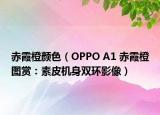 赤霞橙颜色（OPPO A1 赤霞橙图赏：素皮机身双环影像）