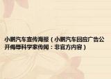 小鹏汽车宣传海报（小鹏汽车回应广告公开侮辱科学家传闻：非官方内容）