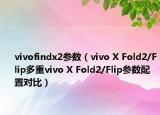 vivofindx2参数（vivo X Fold2/Flip多重vivo X Fold2/Flip参数配置对比）