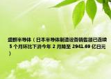 盛群半导体（日本半导体制造设备销售额已连续 5 个月环比下滑今年 2 月降至 2941.69 亿日元）