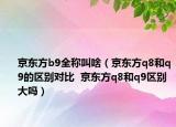 京东方b9全称叫啥（京东方q8和q9的区别对比  京东方q8和q9区别大吗）