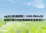 ug10.0升级教程（UG8.0Win10全新升级让你的电脑焕发全新活力！）