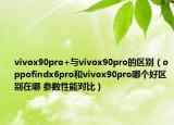 vivox90pro+与vivox90pro的区别（oppofindx6pro和vivox90pro哪个好区别在哪 参数性能对比）