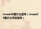 moaal20是什么型号（moaal20是什么手机型号）