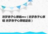 追梦赤子心原唱mv（追梦赤子心原唱 追梦赤子心原唱是谁）