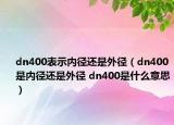 dn400表示内径还是外径（dn400是内径还是外径 dn400是什么意思）