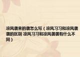 凉风袭来的袭怎么写（凉风习习和凉风袭袭的区别 凉风习习和凉风袭袭有什么不同）