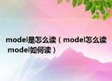 model是怎么读（model怎么读 model如何读）