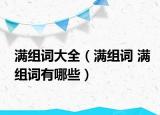 满组词大全（满组词 满组词有哪些）