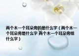 两个木一个耳朵旁的是什么字（两个木一个耳朵旁是什么字 两个木一个耳朵旁组什么字）