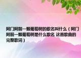 阿门阿前一颗葡萄树的歌名叫什么（阿门阿前一颗葡萄树是什么歌名 这首歌曲的完整歌词）