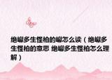 绝巘多生怪柏的巘怎么读（绝巘多生怪柏的意思 绝巘多生怪柏怎么理解）