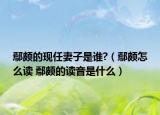 鄢颇的现任妻子是谁?（鄢颇怎么读 鄢颇的读音是什么）