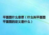 平面图什么意思（什么叫平面图 平面图的定义是什么）