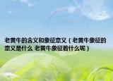 老黄牛的含义和象征意义（老黄牛象征的意义是什么 老黄牛象征着什么呢）