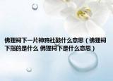 佛狸祠下一片神鸦社鼓什么意思（佛狸祠下指的是什么 佛狸祠下是什么意思）