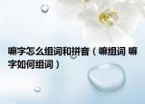 嘛字怎么组词和拼音（嘛组词 嘛字如何组词）