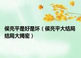 侯亮平是好是坏（侯亮平大结局 结局大揭密）