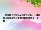 王者荣耀上官婉儿妄想奇谈皮肤（王者荣耀上官婉儿什么梗 新英雄招数成了一个梗）