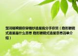 楚河杨婉晴你穿婚纱追星我分手你哭（隐形眼镜式追星是什么意思 隐形眼镜式追星意思简单介绍）