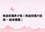 铁血玫瑰多少集（铁血玫瑰大结局 一起来看看）